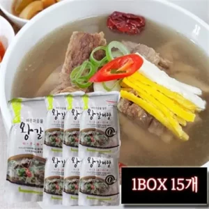 베스트셀러 일품 왕 갈비탕 1kg x 8팩 가이드북