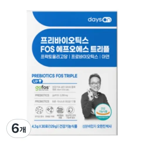 가장 인기있는 프리바이오틱스FOS 트리플 12박스10포 장단점 리뷰 BEST5