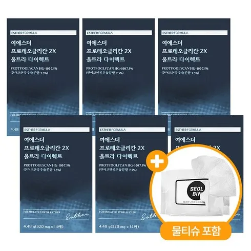 가장 인기있는 여에스더 프로테오글리칸 2X 울트라 다이렉트 20박스  구매전 필독